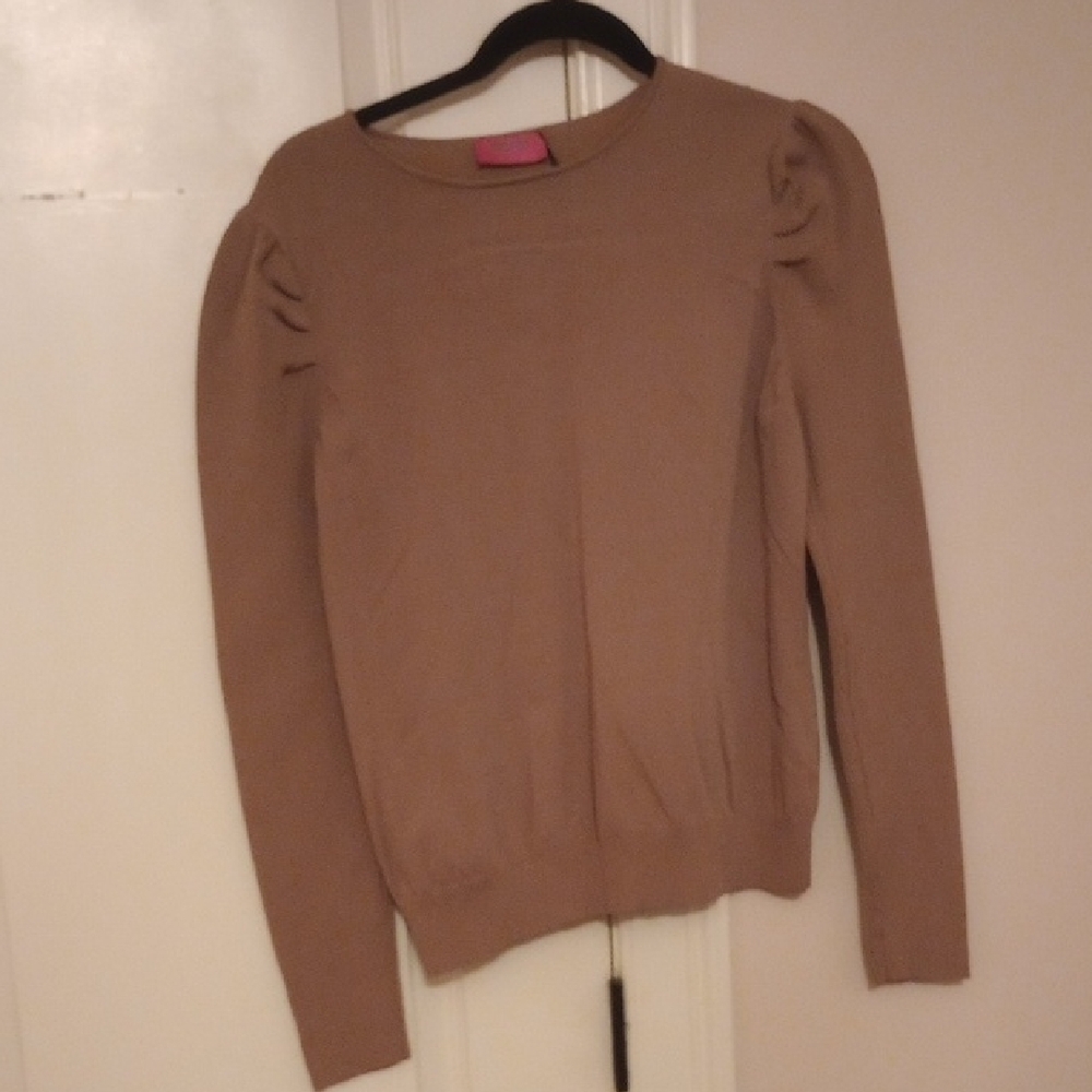 MDRN Classic Tan Crew Neck Sweater